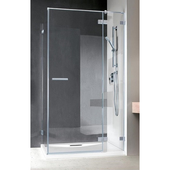 Душевое ограждение Radaway Euphoria KDJ 100х80 см L/R, хром/прозрачное фото 4