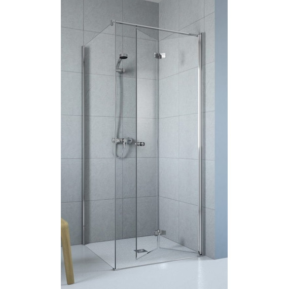 Душевое ограждение Radaway Fuenta New KDJ-B 100х120 см L/R, хром/прозрачное - 5 Душевое ограждение Radaway Fuenta New KDJ-B 100х120 см L/R, хром/прозрачное фото 5