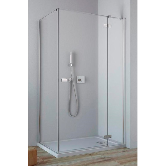 Душевое ограждение Radaway Fuenta New KDJ 100х90 см L/R, хром/прозрачное - 4 Душевое ограждение Radaway Fuenta New KDJ 100х90 см L/R, хром/прозрачное фото 4