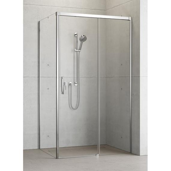 Душевое ограждение Radaway Idea KDJ 120х90 см L/R, хром/прозрачное фото 4