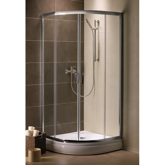 Душевое ограждение Radaway Premium Plus A 80х80х190 см, хром/прозрачное фото 