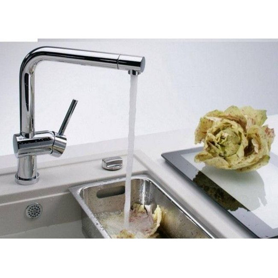 Смеситель для кухни Schock PIEGA 710102, хром фото 3