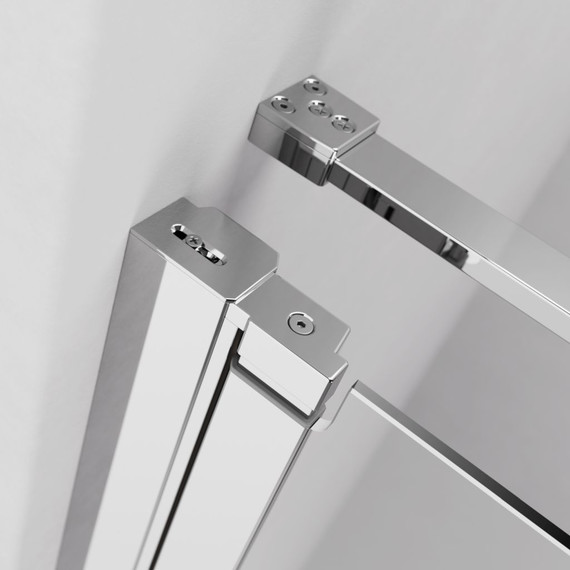 Душевое ограждение Radaway Nes KDJ I 100х80 см L/R, хром/прозрачное фото 10