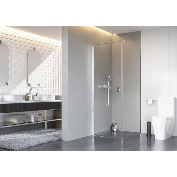 Душевое ограждение Radaway Nes KDJ I 90х90 см L/R, хром/прозрачное - 5 Душевое ограждение Radaway Nes KDJ I 90х90 см L/R, хром/прозрачное фото 5