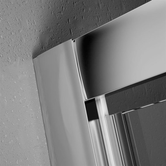 Душевая дверь Radaway Twist DW 100 см, хром/прозрачное - 7 Душевая дверь Radaway Twist DW 100 см, хром/прозрачное фото 7