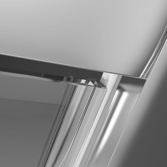 Душевая дверь Radaway Twist DW 90 см, хром/коричневое - 8 Душевая дверь Radaway Twist DW 90 см, хром/коричневое фото 8