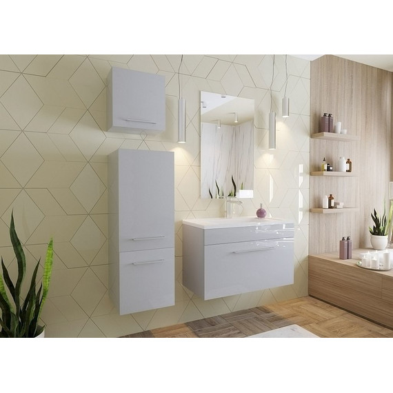 Тумба подвесная с раковиной Эстет Элин 80 см, 1 ящик ФР-00003349 фото 7