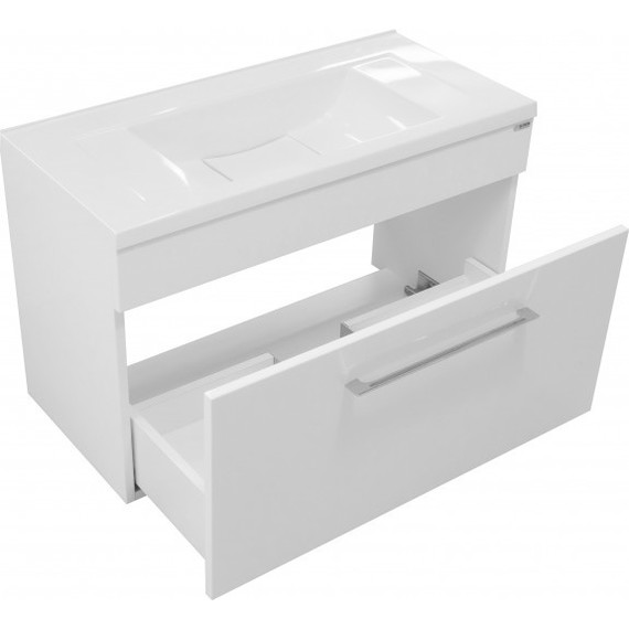 Тумба подвесная с раковиной Эстет Элин 80 см, 1 ящик ФР-00003349 фото 8