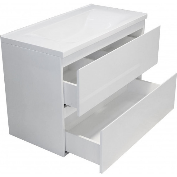 Тумба подвесная с раковиной Эстет Bali 90 см, 2 ящика ФР-00002074 - 7 Тумба подвесная с раковиной Эстет Bali 90 см, 2 ящика ФР-00002074 фото 7