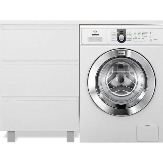 Тумба напольная с раковиной-столешницей Эстет Dallas Luxe 130 см L, 3 ящика ФР-00002270 фото 6