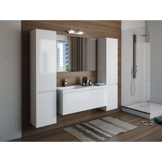 Тумба подвесная с раковиной-столешницей Эстет Dallas Luxe 110 см L, 1 ящик ФР-00002022 - 7 Тумба подвесная с раковиной-столешницей Эстет Dallas Luxe 110 см L, 1 ящик ФР-00002022 фото 7