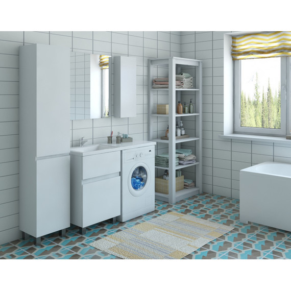 Тумба напольная с раковиной-столешницей Эстет Dallas Luxe 110 см L, 2 ящика ФР-00001965 - 6 Тумба напольная с раковиной-столешницей Эстет Dallas Luxe 110 см L, 2 ящика ФР-00001965 фото 6