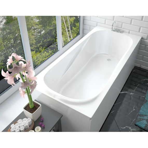 Ванна каменная Эстет Альфа 170х75 см ФР-00001751 фото 3