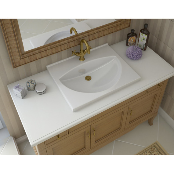 Раковина врезная на столешницу Эстет Белла 60 см ФР-00000773 фото 3