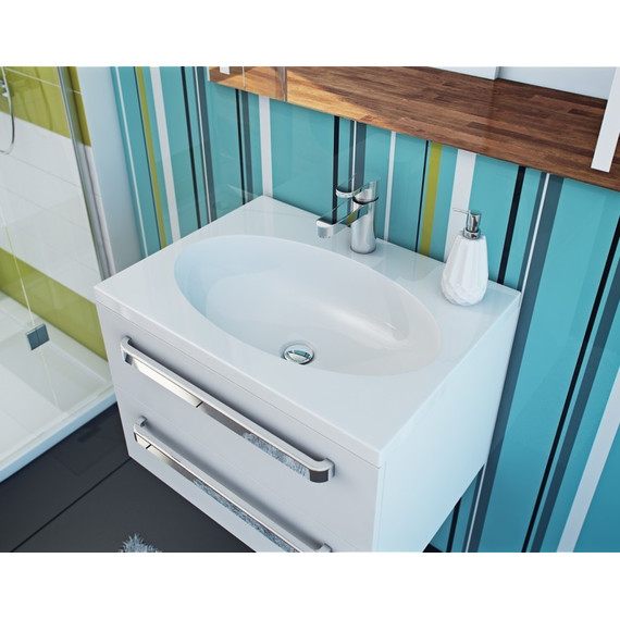 Раковина врезная на столешницу Эстет Вегас 60 см ФР-00000777 - 3 Раковина врезная на столешницу Эстет Вегас 60 см ФР-00000777 фото 3