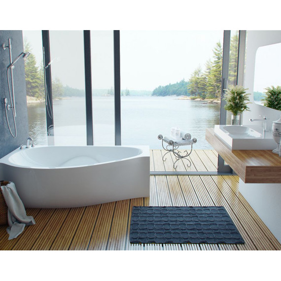 Ванна каменная Эстет Грация 170х95 см L ФР-00000629 фото 4