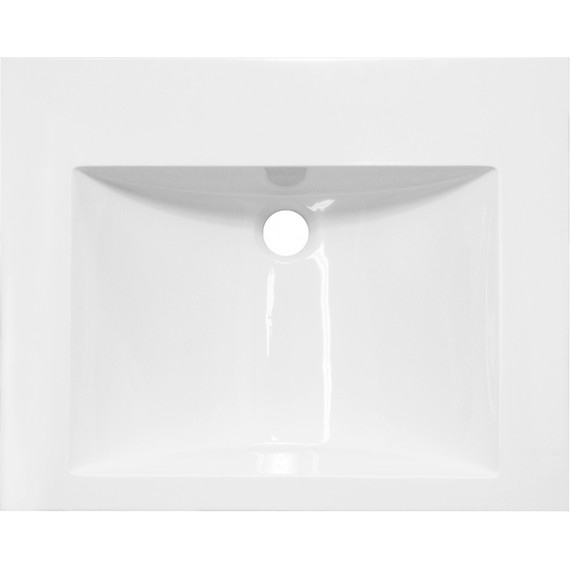 Раковина врезная на столешницу Эстет Монако 60 см ФР-00000790 - 4 Раковина врезная на столешницу Эстет Монако 60 см ФР-00000790 фото 4