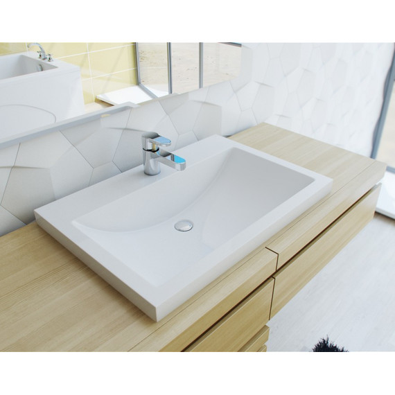 Раковина врезная на столешницу Эстет Монако 80 см ФР-00002611 фото 3