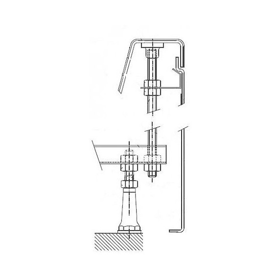 Крепление панели универсальное Ravak B23600000N - 3 Крепление панели универсальное Ravak B23600000N фото 3