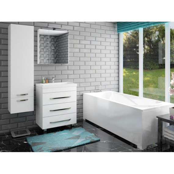 Пенал подвесной Эстет Monaco 40 см, левый ФР-00002155 - 6 Пенал подвесной Эстет Monaco 40 см, левый ФР-00002155 фото 6