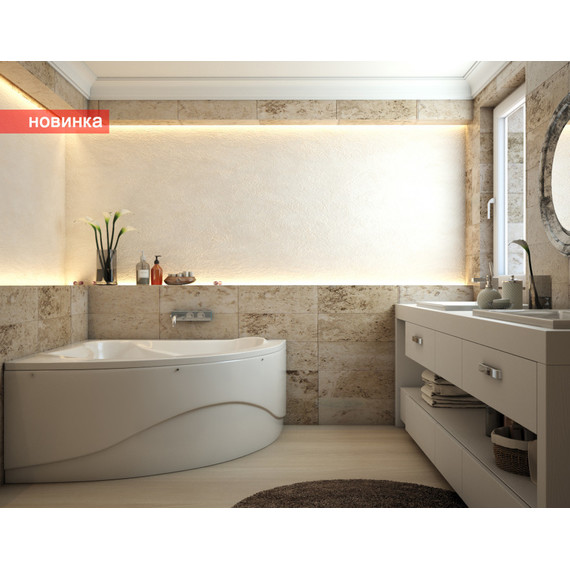 Ванна каменная Эстет Аврора 140х140 см ФР-00002601 фото 3