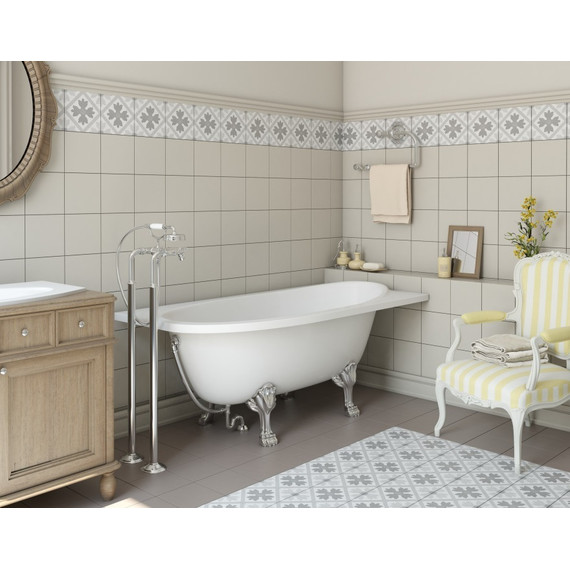 Ванна каменная Эстет Венеция 170х80 см R ФР-00002045 фото 3