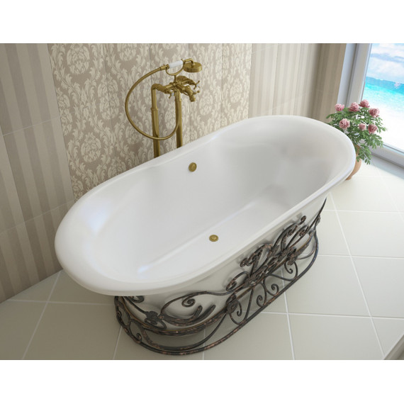 Ванна отдельностоящая Эстет Лион 175х80 см ФР-00000684 фото 3