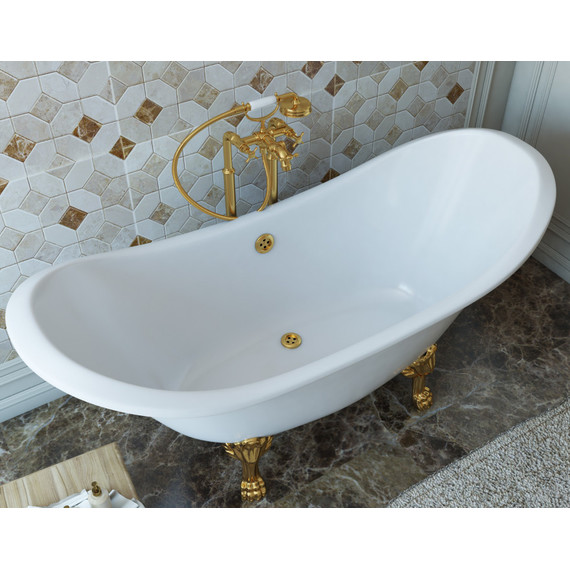 Ванна отдельностоящая Эстет Скарлетт 180х77 см ФР-00001245 - 4 Ванна отдельностоящая Эстет Скарлетт 180х77 см ФР-00001245 фото 4