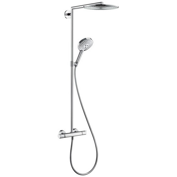 Душевая стойка с термостатом Hansgrohe Raindance Select 300 Air 1jet Showerpipe 27114000 фото 