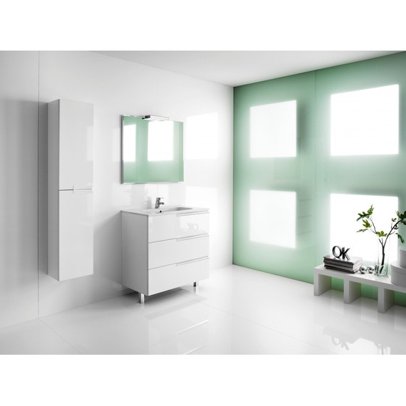 Тумба напольная с раковиной Roca Victoria NORD Ice Edition 60 см ZRU9302834, белый фото 5