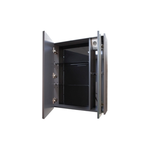 Зеркальный шкаф ROCA Ronda 70 см ZRU9302969, антрацит - 5 Зеркальный шкаф ROCA Ronda 70 см ZRU9302969, антрацит фото 5