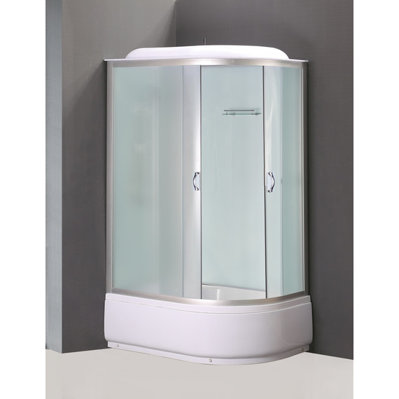 Душевая кабина Loranto CS-66120L F 120х80 см, хром/матовое фото 2