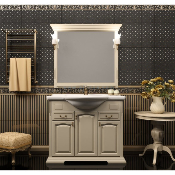 Тумба напольная с раковиной Opadiris Риспекто 100 см, слоновая кость - 3 Тумба напольная с раковиной Opadiris Риспекто 100 см, слоновая кость фото 3