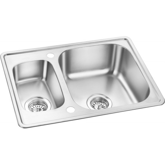 Кухонная мойка Oulin OL-0304 1 мм, нержавеющая сталь фото 4