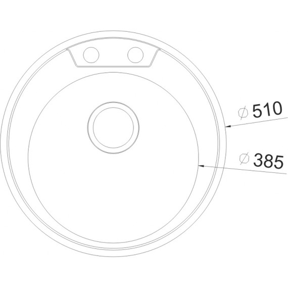 Кухонная мойка Oulin OL-R510 1 мм, нержавеющая сталь - 3 Кухонная мойка Oulin OL-R510 1 мм, нержавеющая сталь фото 3