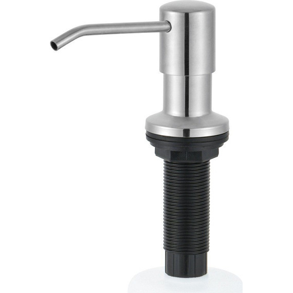 Дозатор для моющего средства Oulin OL-401D, хром фото 2