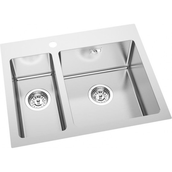 Кухонная мойка Oulin OL-FTR202R 1,2 мм, нержавеющая сталь фото 4
