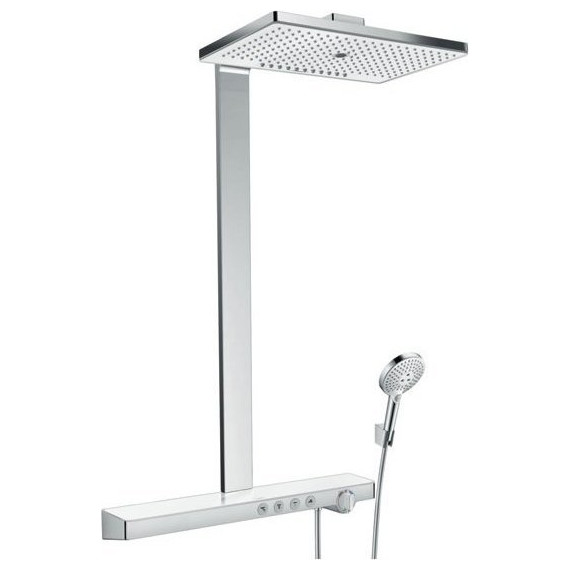 Душевая стойка с термостатом Hansgrohe Rainmaker Select 460 Showerpipe 27106400 фото 