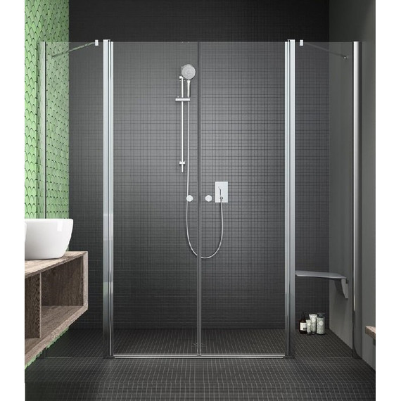 Душевая дверь Radaway Eos II DWD 140 см хром/прозрачное фото 