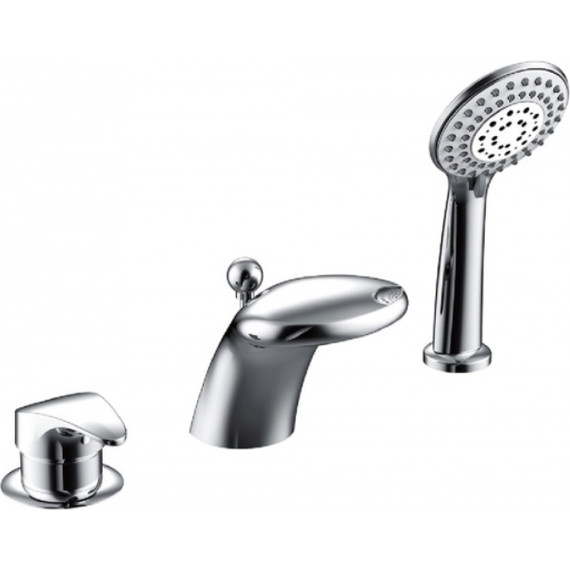 Смеситель для ванны Bravat Cascade Cobra F5140197CP-1-RUS фото 