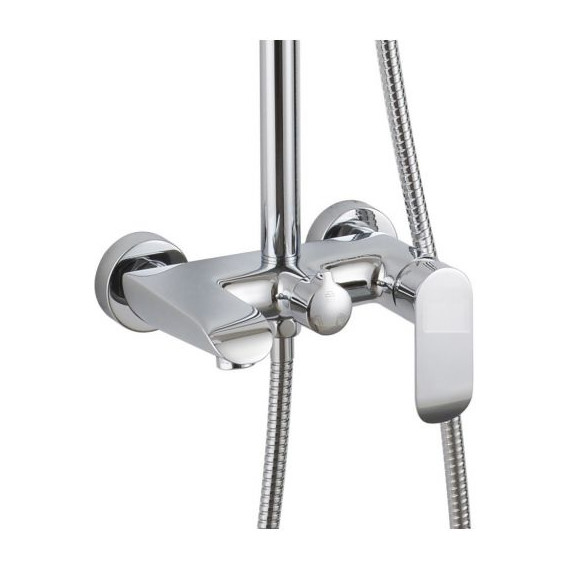 Душевая стойка Bravat Pure F6335369CP-A-RUS, хром - 2 Душевая стойка Bravat Pure F6335369CP-A-RUS, хром фото 2