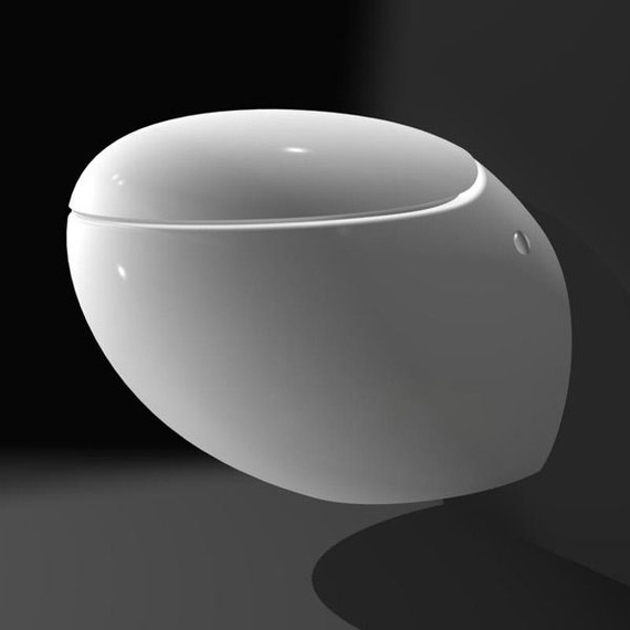 Унитаз подвесной Laufen ILBAGNOALESSI ONE Rimless 8.2097.1.400.000.1 - 4 Унитаз подвесной Laufen ILBAGNOALESSI ONE Rimless 8.2097.1.400.000.1 фото 4