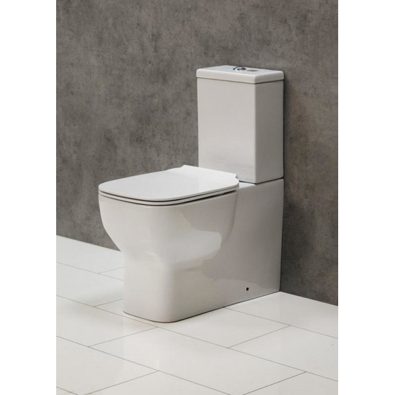 Унитаз-компакт безободковый BelBagno Vaso BB127CP фото 4