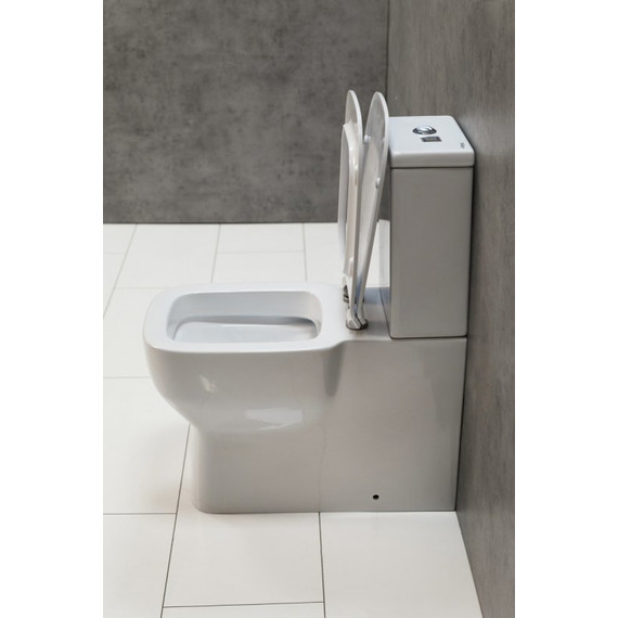 Унитаз-компакт безободковый BelBagno Vaso BB127CP фото 6