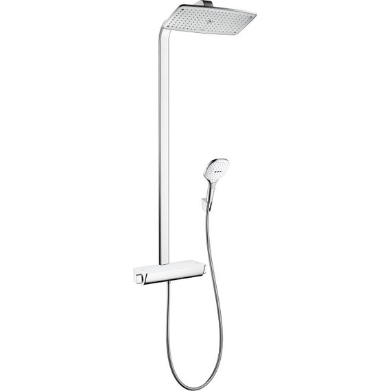 Душевая стойка Hansgrohe Raindance Select 360 Showerpipe 27112400, белый/хром фото 
