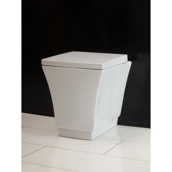 Унитаз приставной безободковый BelBagno Regina BB104CB фото 4