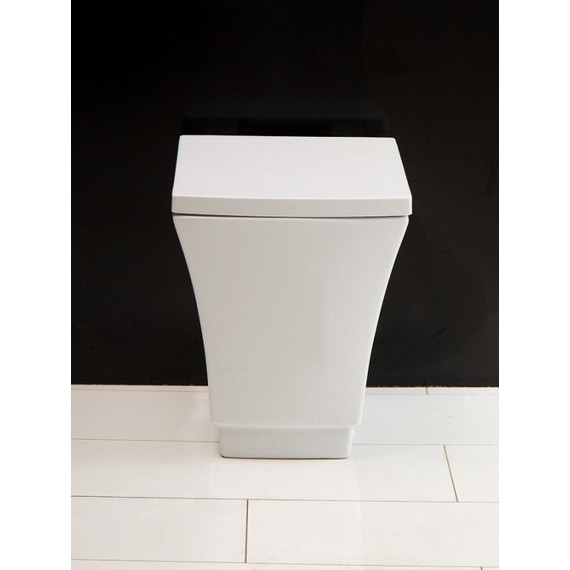 Унитаз приставной безободковый BelBagno Regina BB104CB фото 7