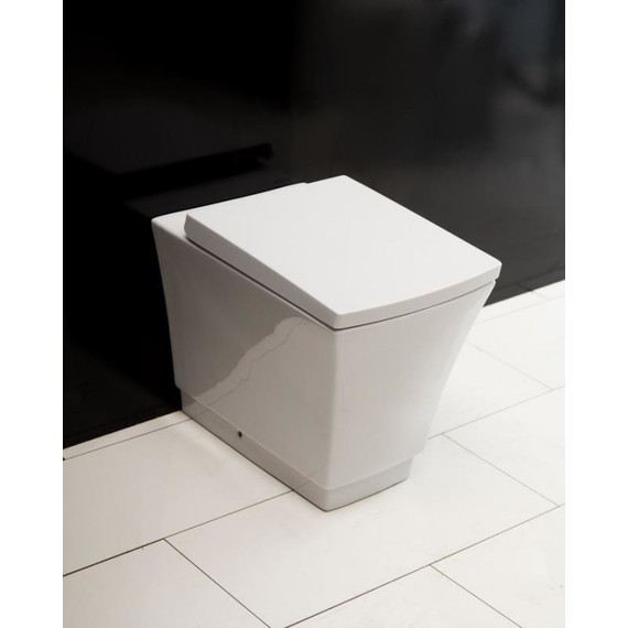 Унитаз приставной безободковый BelBagno Regina BB104CB фото 5