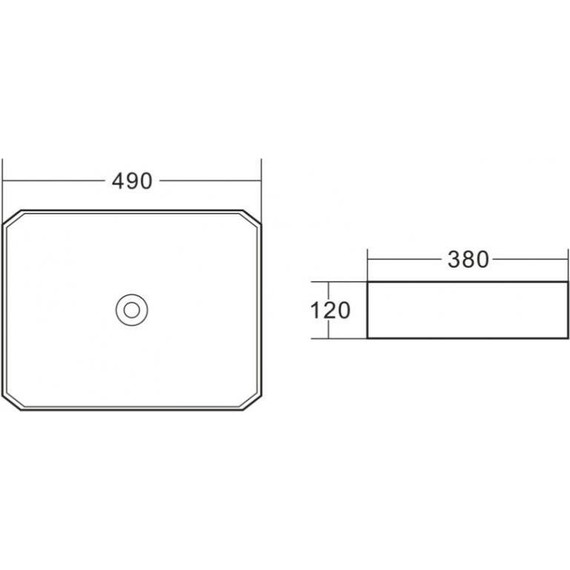 Раковина-чаша BelBagno 49 см BB1386 фото 3