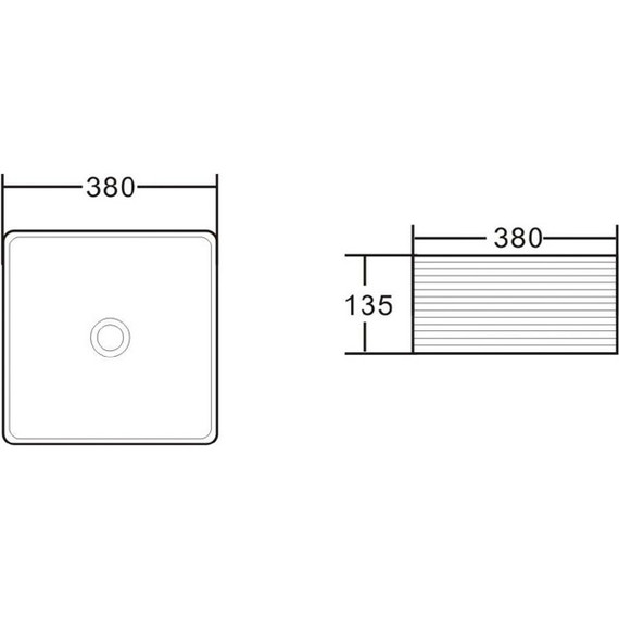 Раковина-чаша BelBagno 38 см BB1407 фото 3